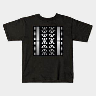 “Dimensional Species (3)” - V.1 Grey - (Geometric Art) (Dimensions) - Doc Labs Kids T-Shirt